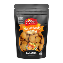 Biscoito Amanteigado Laranja 190g | Caixa com 30 unidades