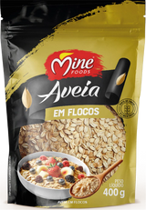 Aveia em Flocos 400g | Unidade MineBox
