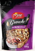 Granola com Frutas Vermelhas 500g - Caixa com 22 unidades