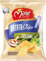 Batata Chips Original - 40g | Unidade MineBox