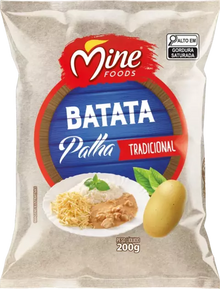 Batata Palha Tradicional - 200g | Caixa com 15 unidades