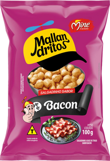 Mallandrito Sabor Bacon | Caixa com 40 unidades