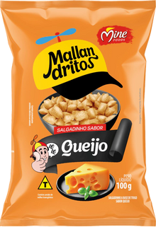 Mallandrito Sabor Queijo | Caixa com 40 unidades